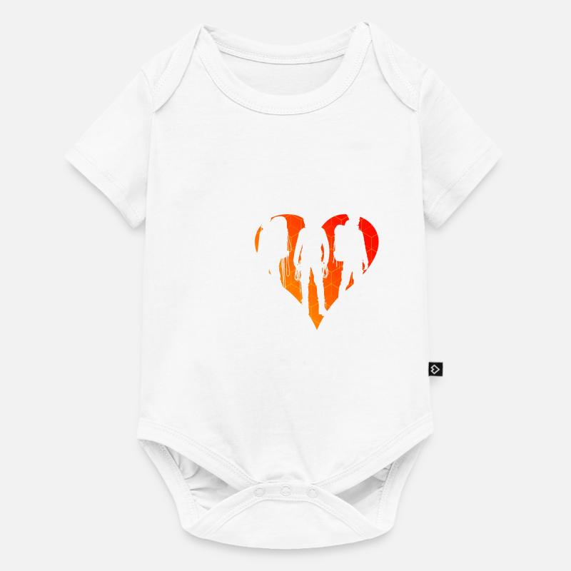 Climbing Climber Boulder Bouldern Klettern - Baby Premium Kurzarmbody - Weiß