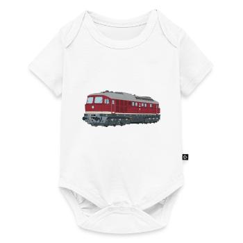 Locomotive diesel Ludmilla Lok Taiga Drum BR 130 BR 132 - Body à manches courtes Premium Bébé - blanc - Devant