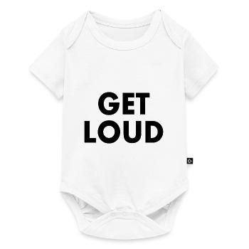 Get loud - Baby Premium short-sleeve bodysuit - white - Front