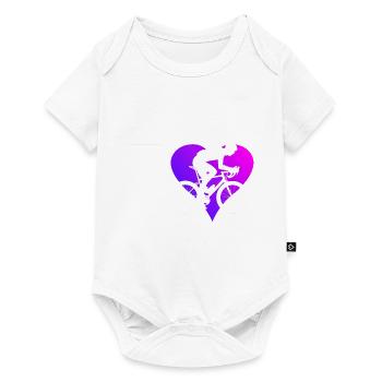 Vélo de route Vélo de route pour femme Vélo de route Vélo de route - Body à manches courtes Premium Bébé - blanc - Devant