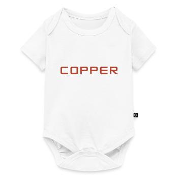 COPPER BRAND CLOTHING & ACCESSORIES - Baby Premium short-sleeve bodysuit - white - Front