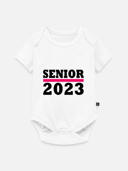 Senior 2023 - Baby Premium Kurzarmbody - Weiß