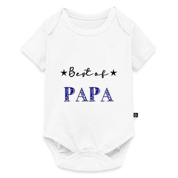 FATHER's DAY. HAPPY BIRTHDAY DAD. DAD. HAPPY BIRTHDAY - Baby Premium short-sleeve bodysuit - white - Front