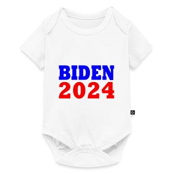 Joe biden 2024 - Baby Premium short-sleeve bodysuit - white - Front
