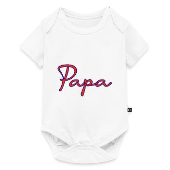 HAPPY BIRTHDAY DAD. DAD. FATHER's DAY. FATHER - Baby Premium short-sleeve bodysuit - white - Front