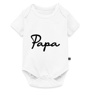 FATHER's DAY. HAPPY BIRTHDAY DAD. DAD. HAPPY BIRTHDAY - Baby Premium short-sleeve bodysuit - white - Front