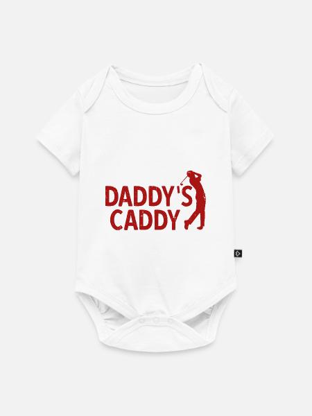 Golfplatz zum Golfen Golf - Baby Premium Kurzarmbody - Weiß