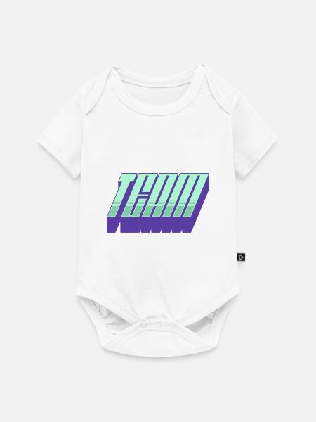 Team - Baby Premium Kurzarmbody - Weiß