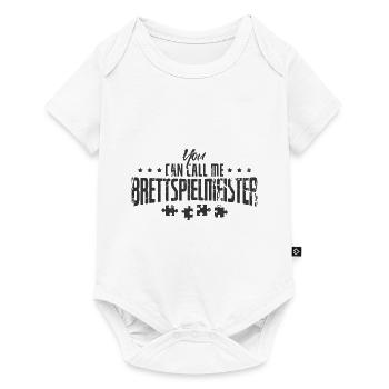 Brettspiele Brettspiel Spieleabend - Baby Premium Kurzarmbody - Weiß - Vorne