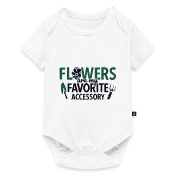 Landschaftsgärtner Hobbygärtner Gärtner - Baby Premium Kurzarmbody - Weiß - Vorne