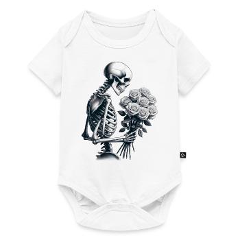 Ewige Eleganz - Baby Premium Kurzarmbody - Weiß - Vorne