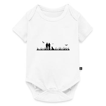Couple Love Valentine's Day - Baby Premium short-sleeve bodysuit - white - Front