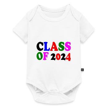 Class of 2024 - Baby Premium short-sleeve bodysuit - white - Front