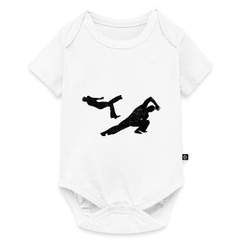 Capoeira - Baby Premium Kurzarmbody - Weiß - Vorne