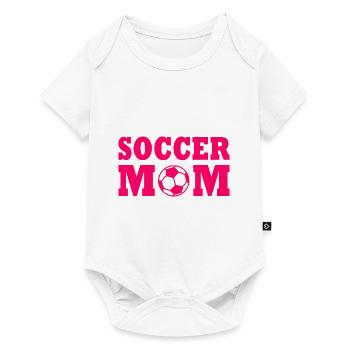 Soccer mom - Baby Premium short-sleeve bodysuit - white - Front