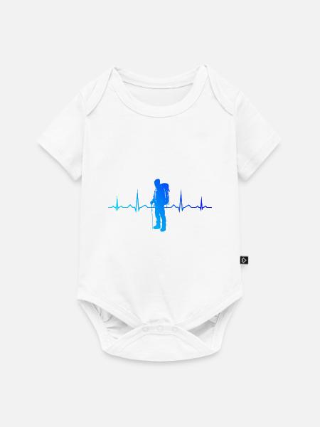 Bouldern Boulder Kletterer Climber Klettern - Baby Premium Kurzarmbody - Weiß
