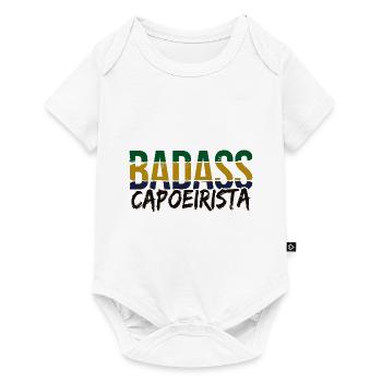 Capoeira - Baby Premium Kurzarmbody - Weiß - Vorne