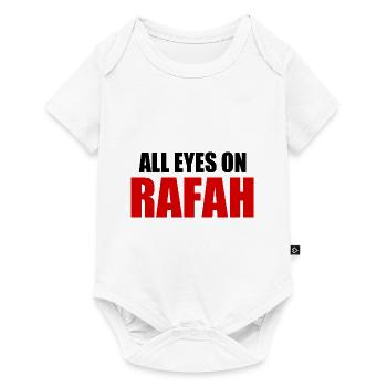 all eyes on rafah - Body à manches courtes Premium Bébé - blanc - Devant