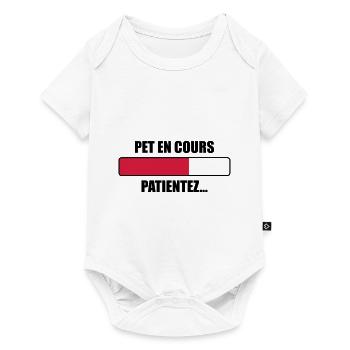 Pet en cours, patientez... - Body à manches courtes Premium Bébé - blanc - Devant