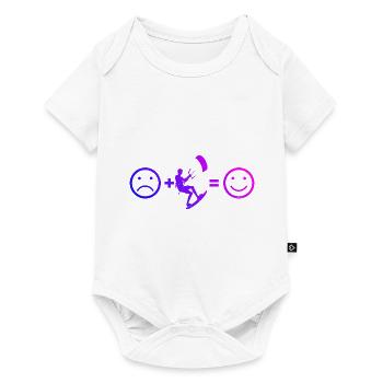 Kitesurfing Kitesurfing Kite Men Kiting - Baby Premium short-sleeve bodysuit - white - Front