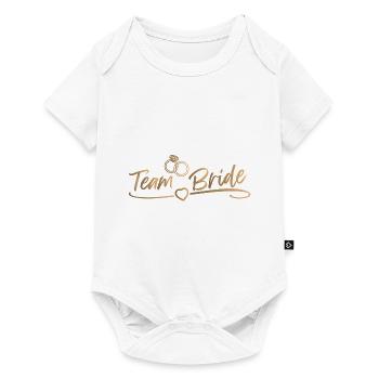 Team Bride - Enterrement de vie de garçon - Body à manches courtes Premium Bébé - blanc - Devant