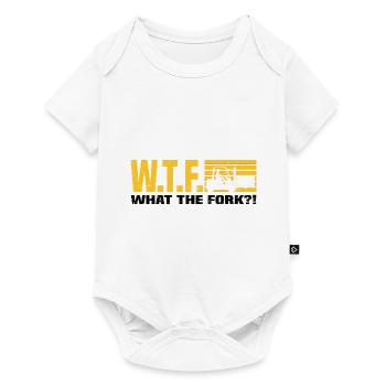 Forklift driver - Baby Premium short-sleeve bodysuit - white - Front