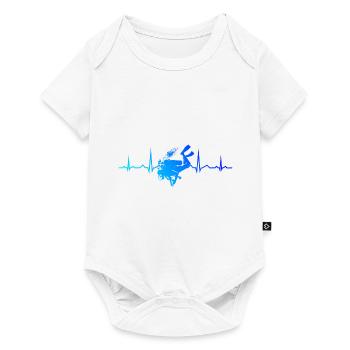 Diver Diving Diving Diver Men Free Dive - Baby Premium short-sleeve bodysuit - white - Front