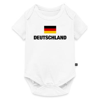 Germany German Flag German Flag Gift - Baby Premium short-sleeve bodysuit - white - Front