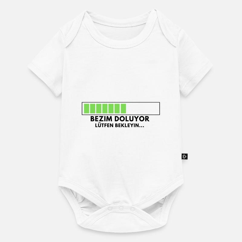 Bezim Doluyor Turc - Body à manches courtes Premium Bébé - blanc