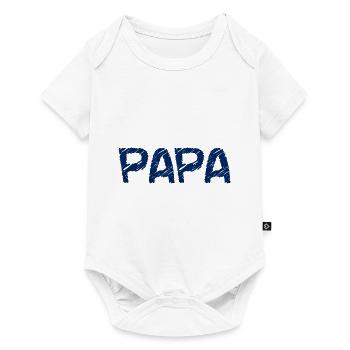 HAPPY BIRTHDAY DAD. DAD. FATHER's DAY. I LOVE YOU - Baby Premium short-sleeve bodysuit - white - Front
