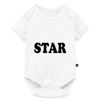 Star - Body à manches courtes Premium Bébé - blanc - Devant