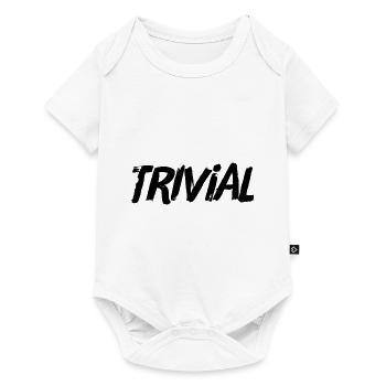 das ist mir zu trivial - Baby Premium Kurzarmbody - Weiß - Vorne