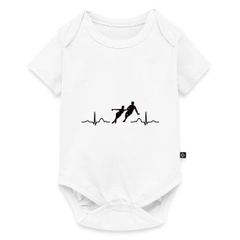 Patinage artistique Patinage sur glace Patinage artistique - Body à manches courtes Premium Bébé - blanc - Devant