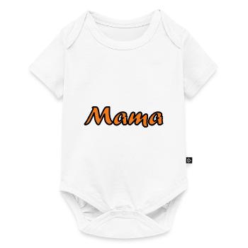 MAMMA. MUTTERTAG. SCHÖNEN MUTTERTAG. MAMA - Baby Premium Kurzarmbody - Weiß - Vorne