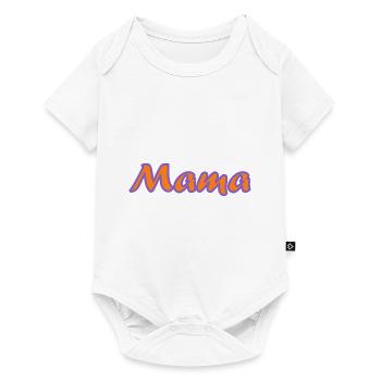 MAMAN. FÊTE DES MÈRES. BONNE FÊTE MAMAN - Body à manches courtes Premium Bébé - blanc - Devant