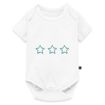NOËL. ANNEE. ANNIVERSAIRE. RETRAITE. PAPA. MAMAM. - Body à manches courtes Premium Bébé - blanc - Devant