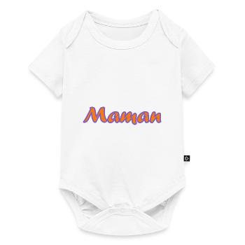 BONNE FÊTE MAMAN. MAMAN. FÊTE DES MÈRES - Body à manches courtes Premium Bébé - blanc - Devant