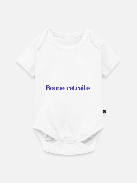 RUHESTAND. RUHESTAND. PENSIONIERT. RUHESTAND - Baby Premium Kurzarmbody - Weiß