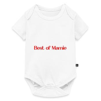 OMA. MUTTERTAG. ALLES GUTE ZUM GEBURTSTAG OMA. ICH LIEBE DICH - Baby Premium Kurzarmbody - Weiß - Vorne