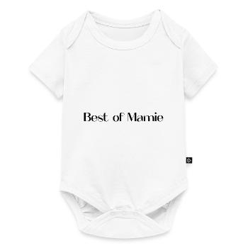 OMA. MUTTERTAG. ALLES GUTE ZUM GEBURTSTAG OMA. ICH LIEBE DICH - Baby Premium Kurzarmbody - Weiß - Vorne