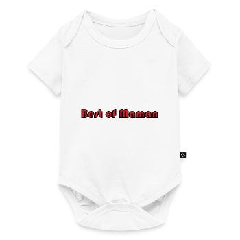 MOTHER's DAY. HAPPY MOTHER'S DAY. MOM - Baby Premium short-sleeve bodysuit - white - Front