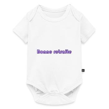 RETIREMENT. RETIREMENT. RETIRED. RETIREMENT - Baby Premium short-sleeve bodysuit - white - Front