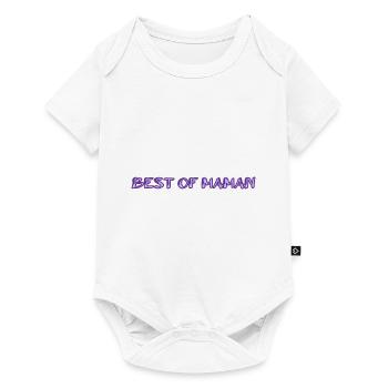 OMA. MUTTERTAG. ALLES GUTE ZUM GEBURTSTAG OMA. ICH LIEBE DICH - Baby Premium Kurzarmbody - Weiß - Vorne