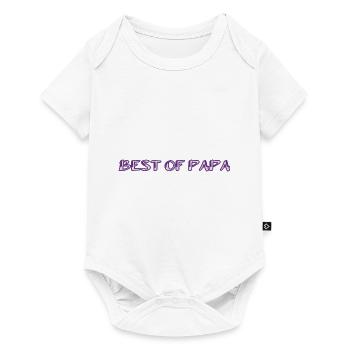 FATHERS DAY. HAPPY BIRTHDAY DAD. DAD. HAPPY HOLIDAY. - Baby Premium short-sleeve bodysuit - white - Front