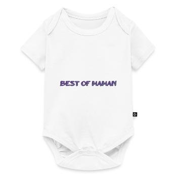 MOM. MOTHER's DAY. HAPPY MOTHER'S DAY. HAPPY BIRTHDAY - Baby Premium short-sleeve bodysuit - white - Front