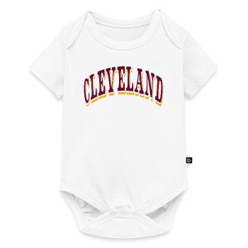 Cleveland - Baby Premium short-sleeve bodysuit - white - Front