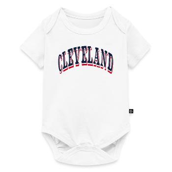 Cleveland - Baby Premium short-sleeve bodysuit - white - Front