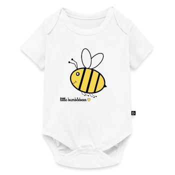peu bumblebeee - Body à manches courtes Premium Bébé - blanc - Devant