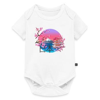 Mount Fuji - Baby Premium short-sleeve bodysuit - white - Front