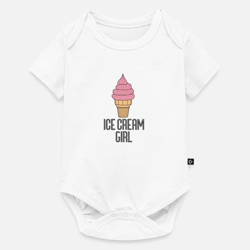 Softeis - Baby Premium Kurzarmbody - Weiß